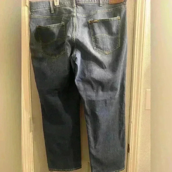 Mens Lee Regular Fit Tapered Leg denim jeans size 40 x 30 - Picture 7 of 12